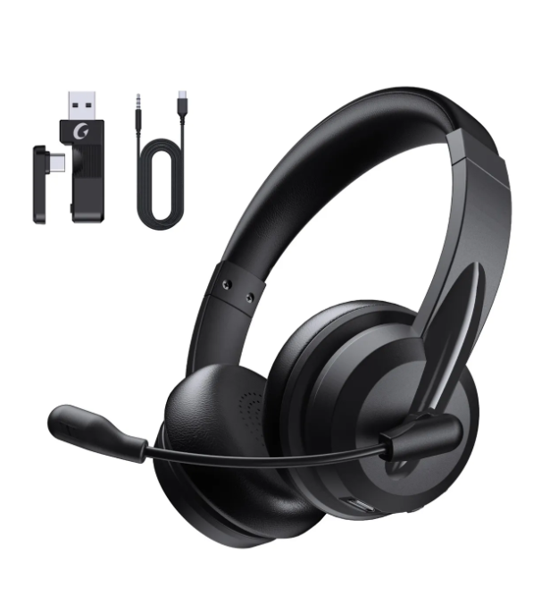 Foto 2 pulgar | Xtellar Auriculares Inalámbricos Con Micrófono Para Trabajar Bt V5.3 Negro