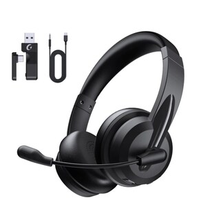Foto 1 | Xtellar Auriculares Inalámbricos Con Micrófono Para Trabajar Bt V5.3 Negro