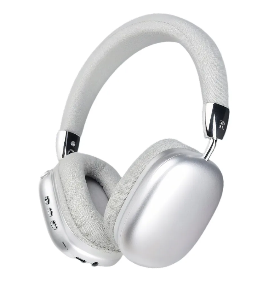 Foto 2 pulgar | Xtellar Audífonos Inalámbrico Diadema Con Microfono Bluetooth Plata