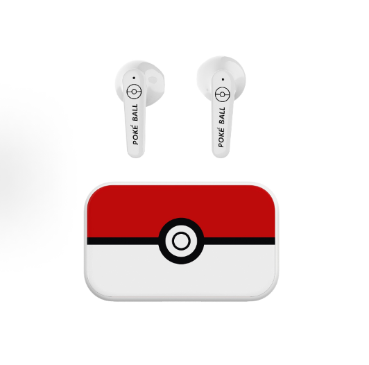 Foto 2 pulgar | Auriculares Inalámbricos Bluetooth Pokemon Poké Ball Classic Red - Venta Internacional.