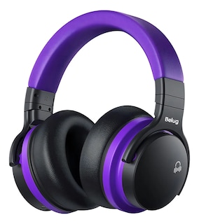 Foto 1 | Auriculares Inalámbricos Bluetooth Morado Con Negro
