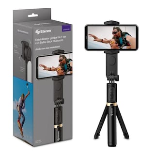 Foto 4 | Estabilizador Steren con Selfie Stick y Bluetooth
