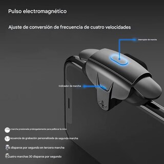 Foto 5 | Gatillos Joystick Memo para Celular