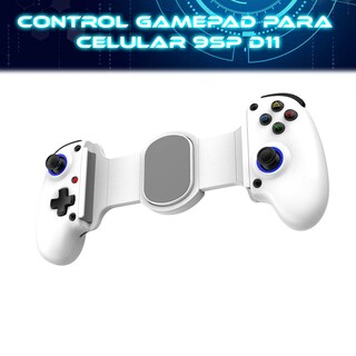 Foto 2 | Control Gamepad para Celulares Bluetooth Blanco 9sp-d11