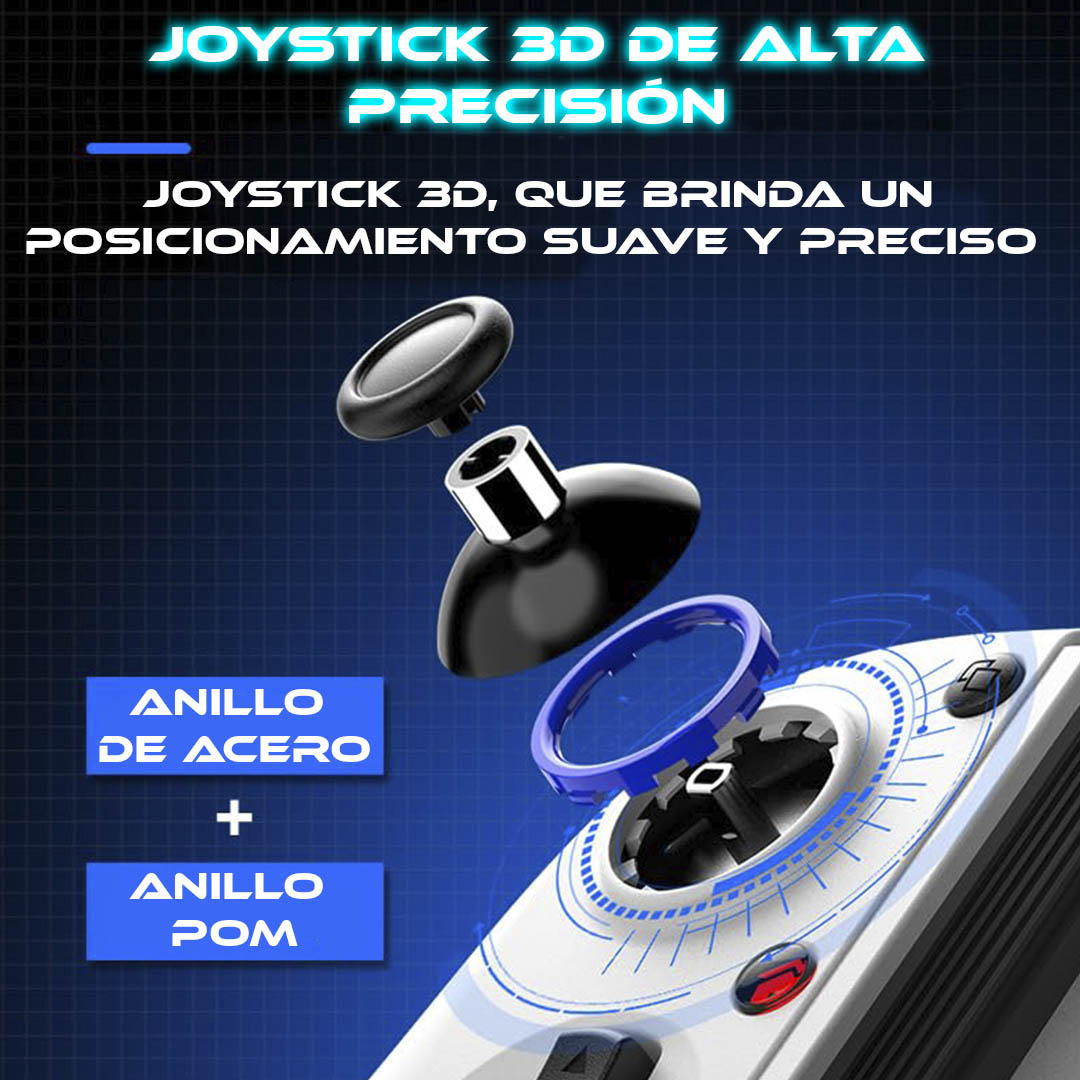 Foto 5 | Control Gamepad para Celulares Bluetooth Blanco 9sp-d11