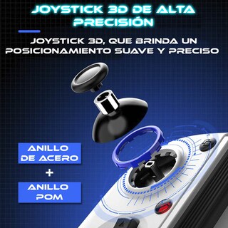 Foto 5 | Control Gamepad para Celulares Bluetooth Blanco 9sp-d11