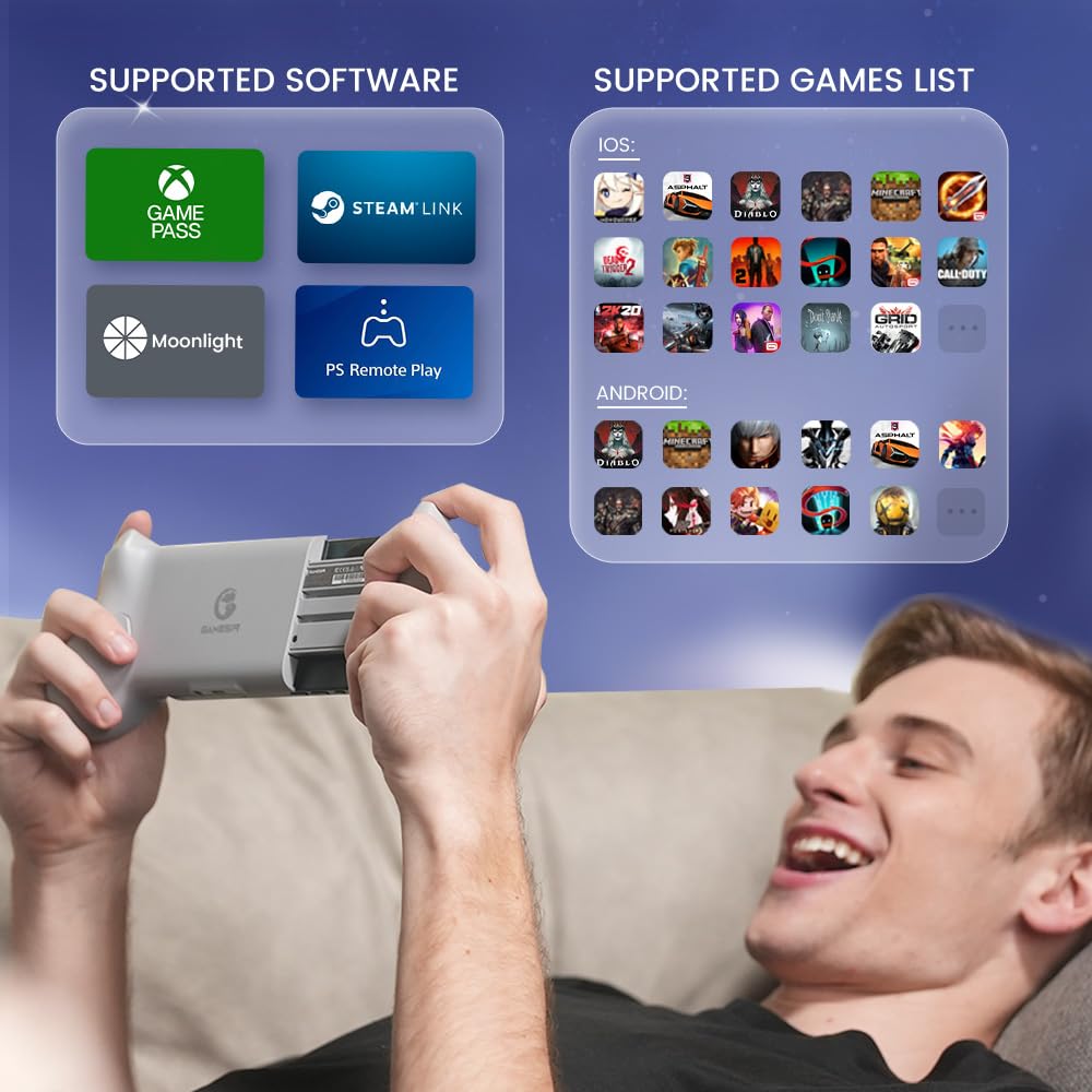 Foto 4 | Controlador de Teléfono Gamesir G8 Galileo para Android y iPhone - Venta Internacional