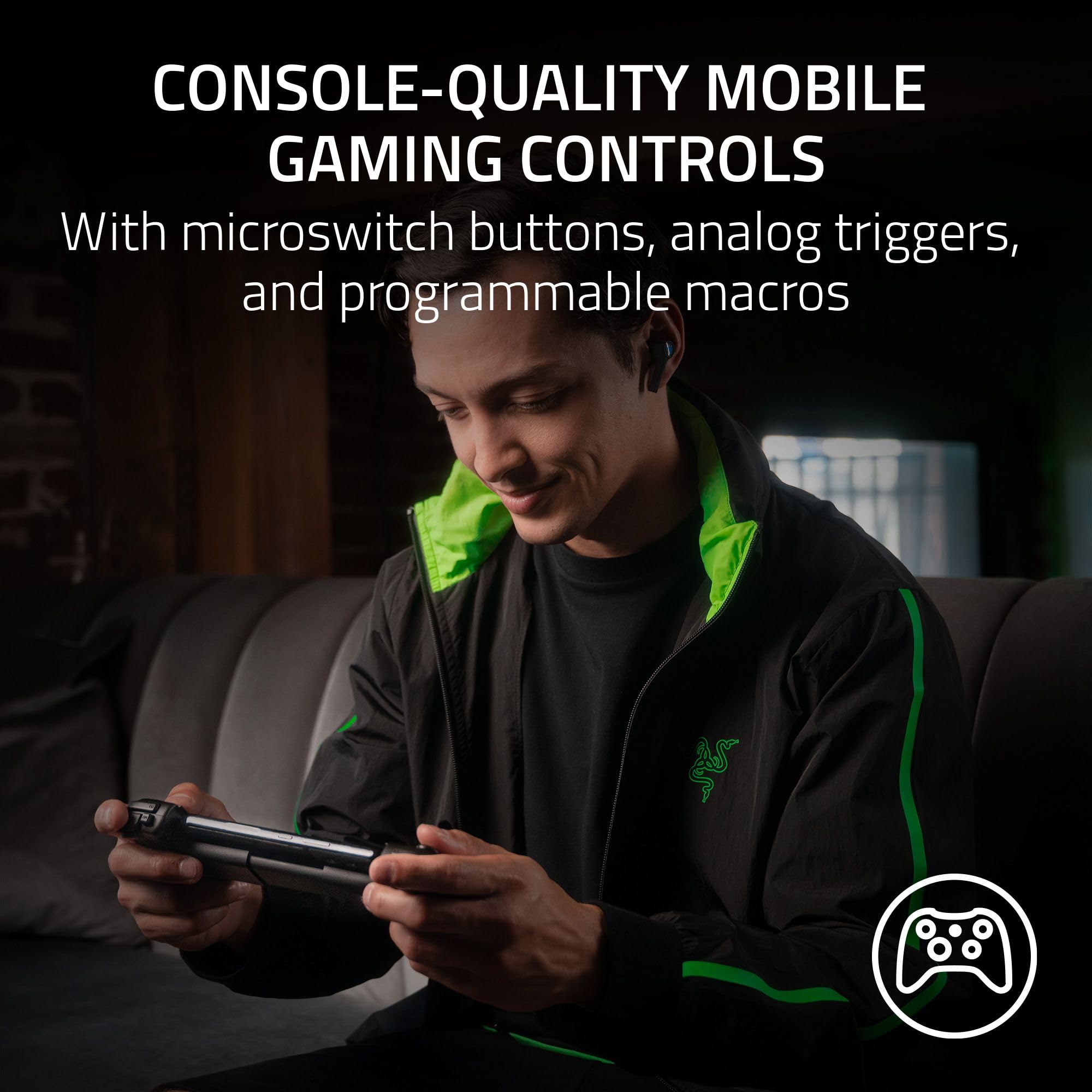 Foto 3 pulgar | Controlador de Juegos Razer Kishi V2 para Android y iPhone 15 - Venta Internacional