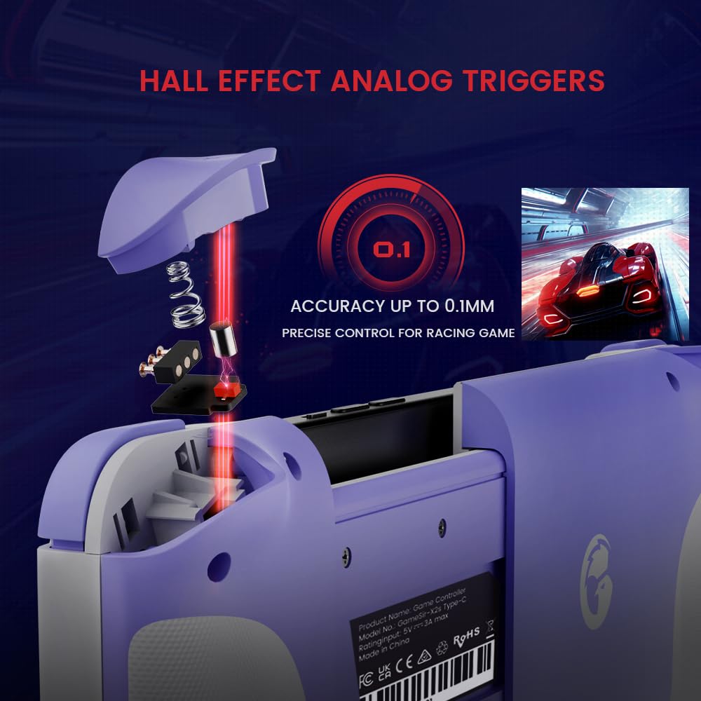 Foto 5 pulgar | Controlador De Juegos Móvil Gamesir X2s Type-c Para Android - Venta Internacional.