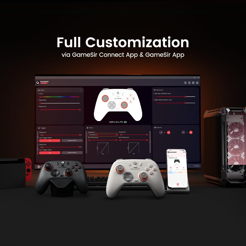 Foto 9 pulgar | Controlador De Juegos Gamesir Nova 2 Lite