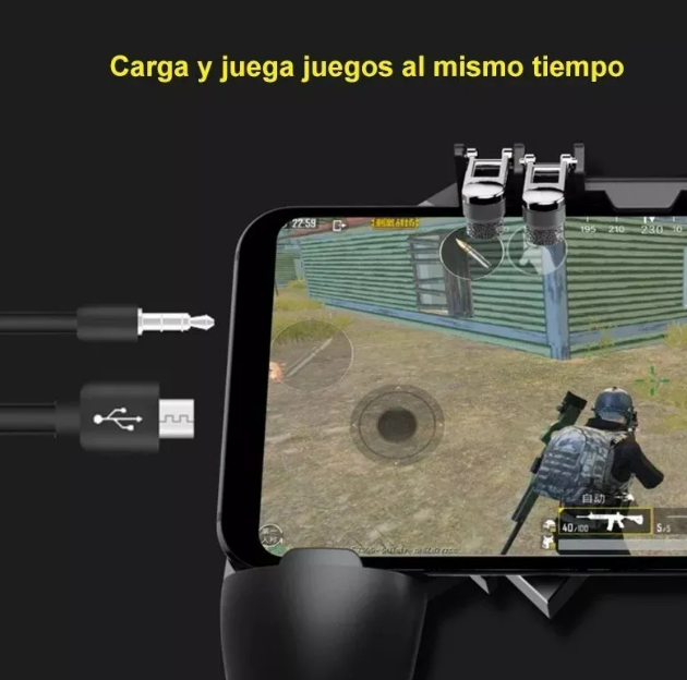 Foto 3 pulgar | Gamepad Xtellar Premium Para Celular - 4 Gatillos Mecánicos Para Optimizar Jugabilidad En Freefire Y Fortnite.