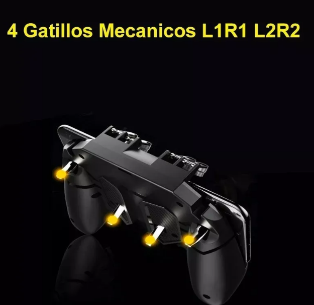Foto 5 pulgar | Gamepad Xtellar Premium Para Celular - 4 Gatillos Mecánicos Para Optimizar Jugabilidad En Freefire Y Fortnite.