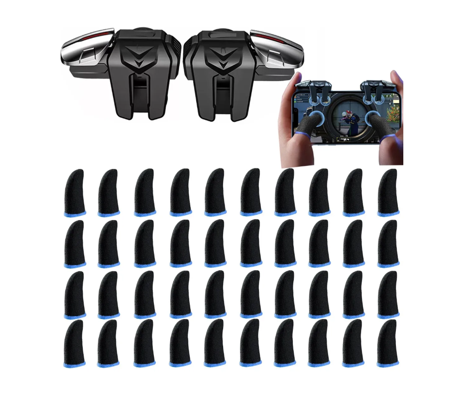 Gatillos Xtellar Para Celular Dedales Gamer Dedos Gamer 42 Pieze