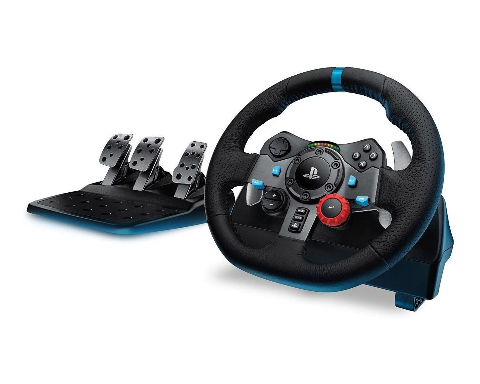 Volante Alámbrico Logitech color Negro para PS3/PS4