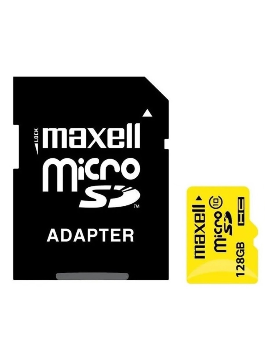 Foto 2 pulgar | Tarjeta Maxell Micro Sd De 128gb con Adaptador Sd, Clase 10 347521