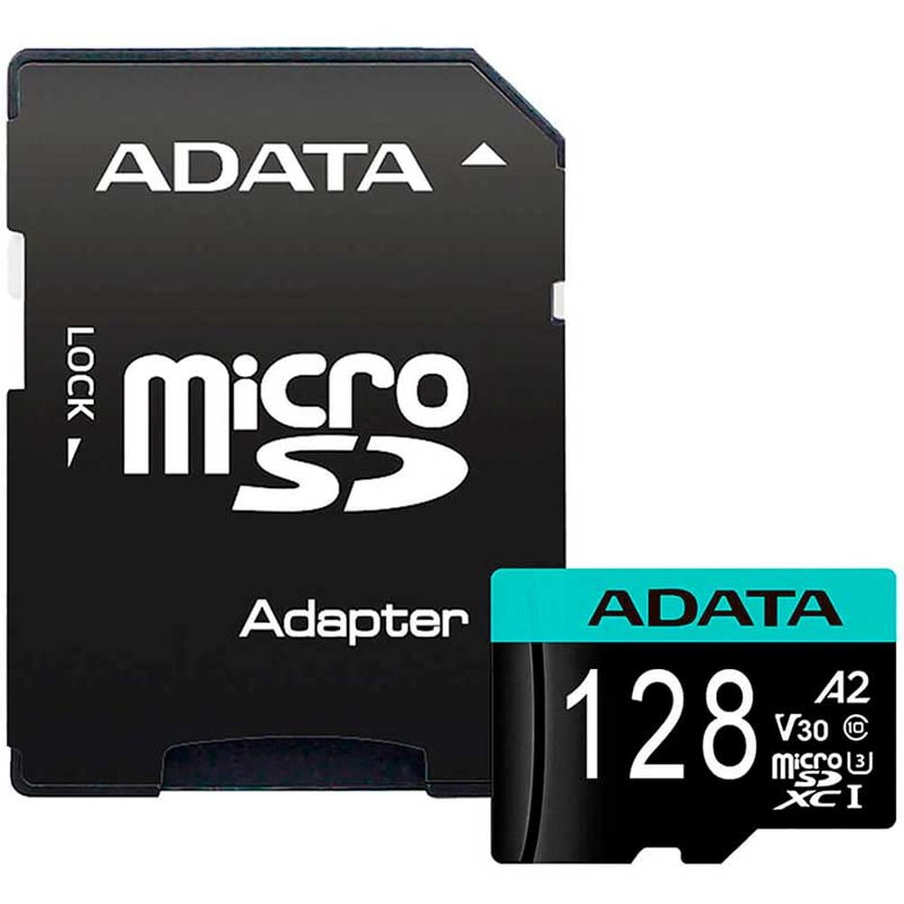 Foto 2 pulgar | Memoria Micro Sdxc 128gb Adata Premier Pro Clase 10 Juegos A2 Video 4k V30 Ausdx128gui3v30sa2-r