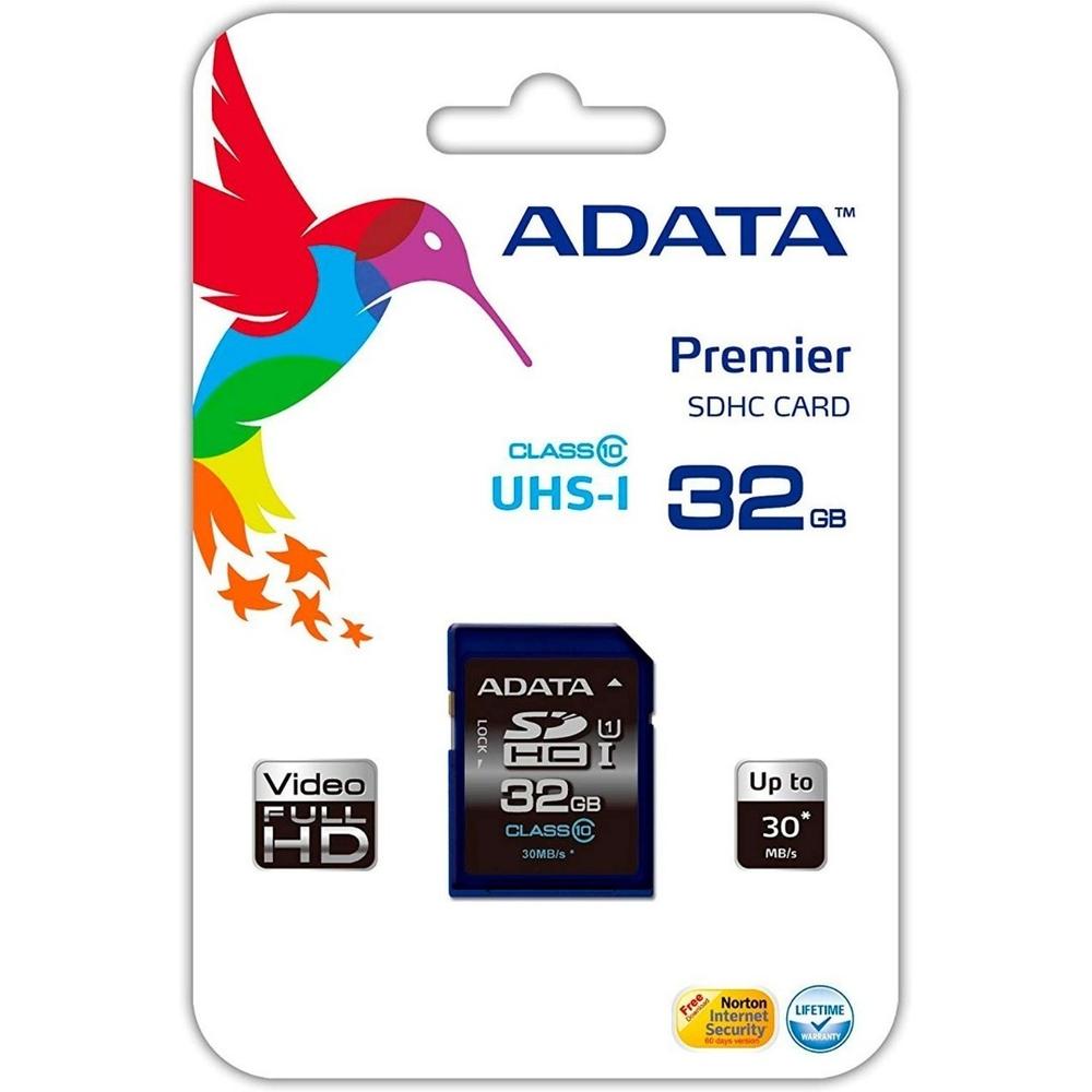 Foto 4 pulgar | Memoria Sd 32gb Adata Clase 10 Video Full Hd Asdh32guicl10-r