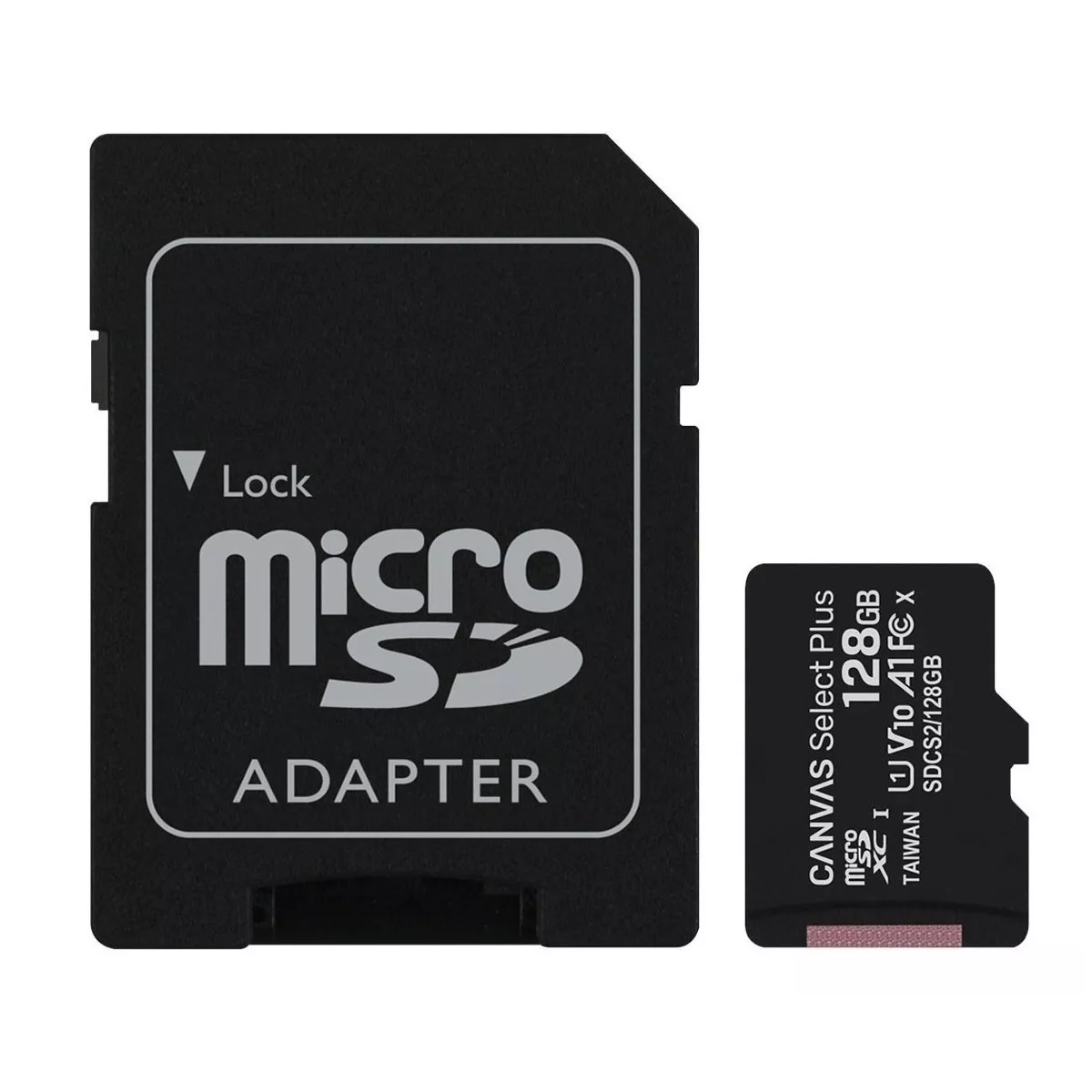 Foto 1 | Tarjeta de Memoria Plus Eo Safe Imports Esi-7540 con Adaptador SD 128 GB Negro