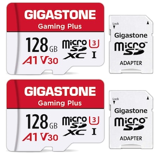 Foto 1 | Tarjeta Micro SD Gigastone Gaming Plus De 128 Gb Paquete De 2 Con Adaptador - Venta Internacional