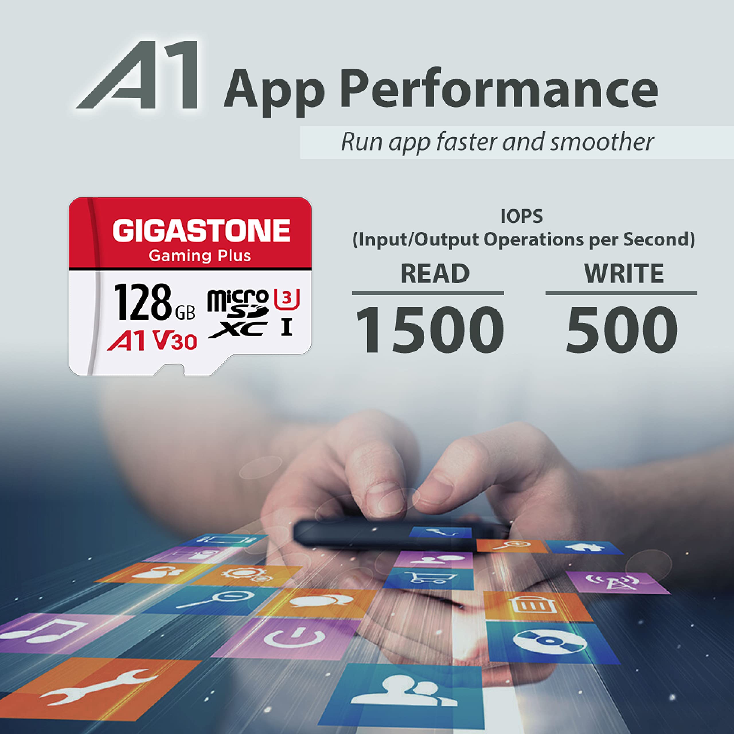 Foto 5 | Tarjeta Micro SD Gigastone Gaming Plus De 128 Gb Paquete De 2 Con Adaptador - Venta Internacional