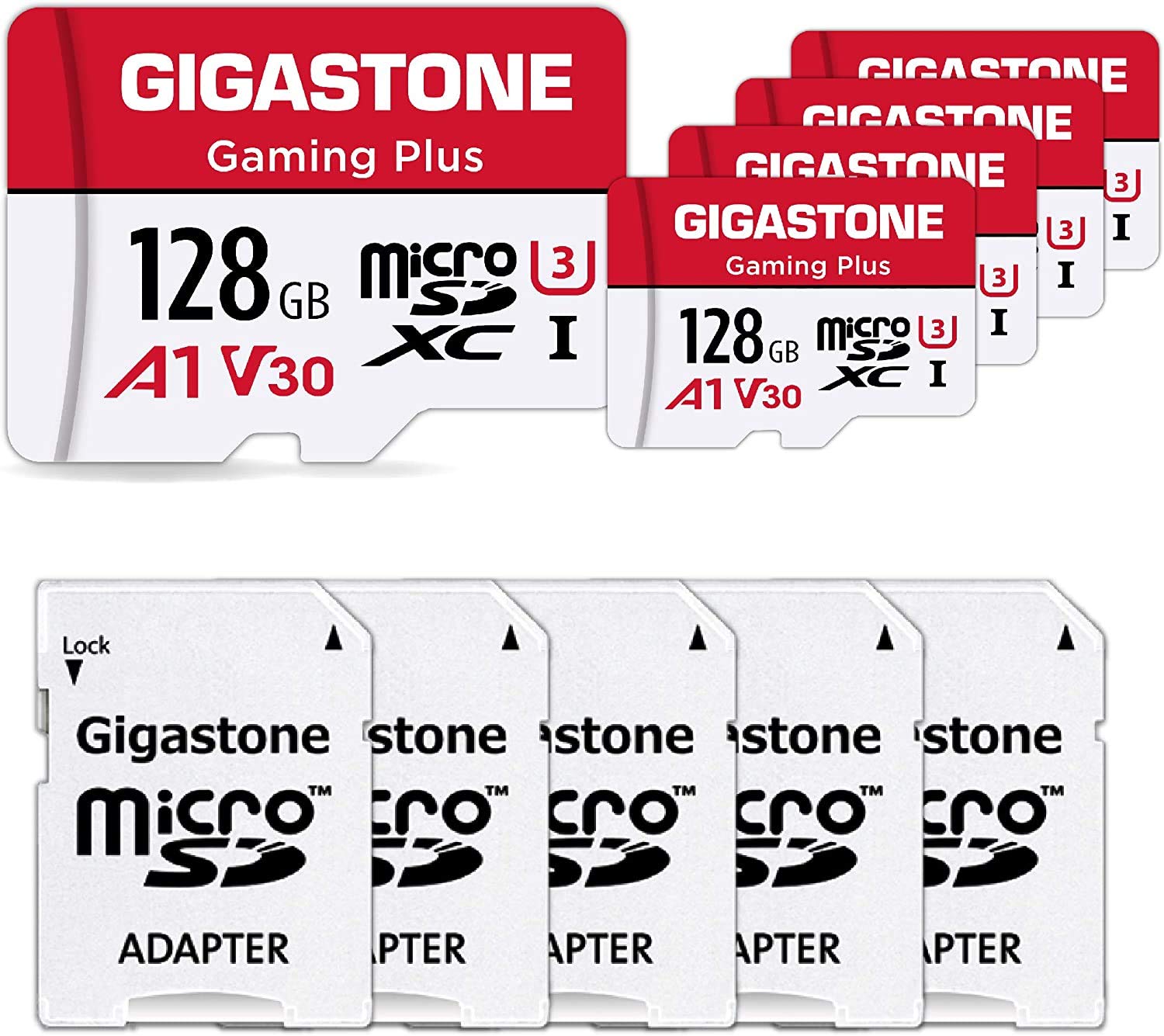 Foto 2 pulgar | Tarjeta Micro Sd Gigastone De 128 Gb, Paquete De 5 Unidades Para Nintendo-switch - Venta Internacional