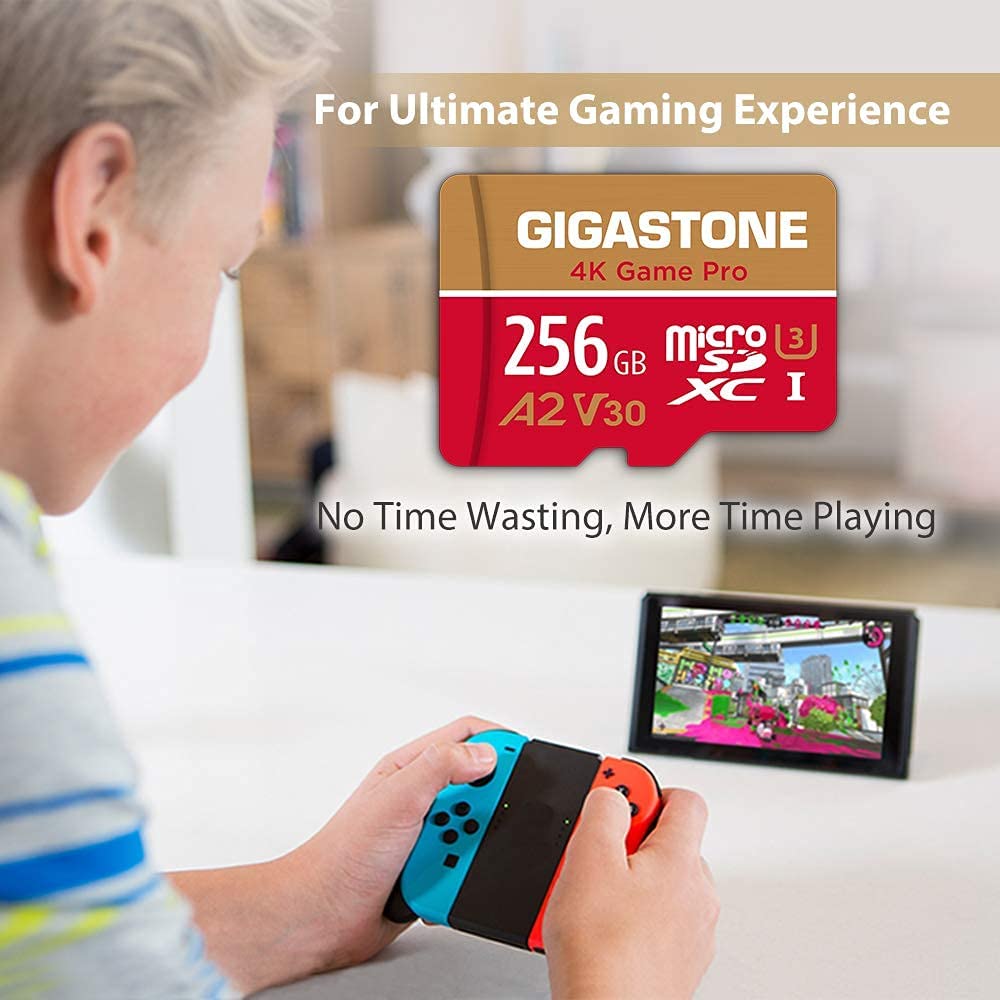 Foto 6 pulgar | Tarjeta Micro Sd Gigastone De 256 Gb Para Nintendo-switch, Paquete De 2 - Venta Internacional