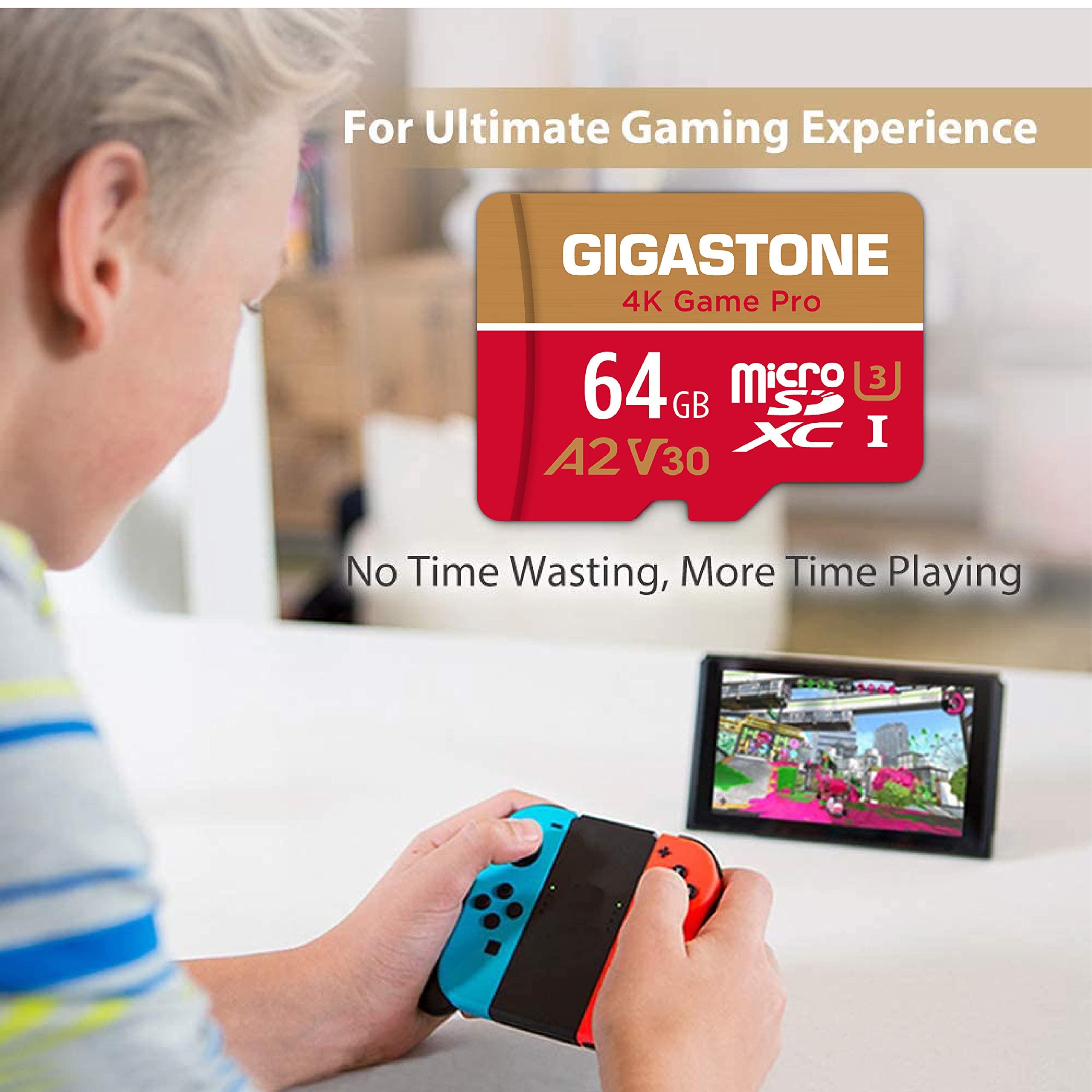 Foto 3 pulgar | Tarjeta Micro Sd Gigastone De 64 Gb, Paquete De 2 Unidades Para Nintendo-switch - Venta Internacional