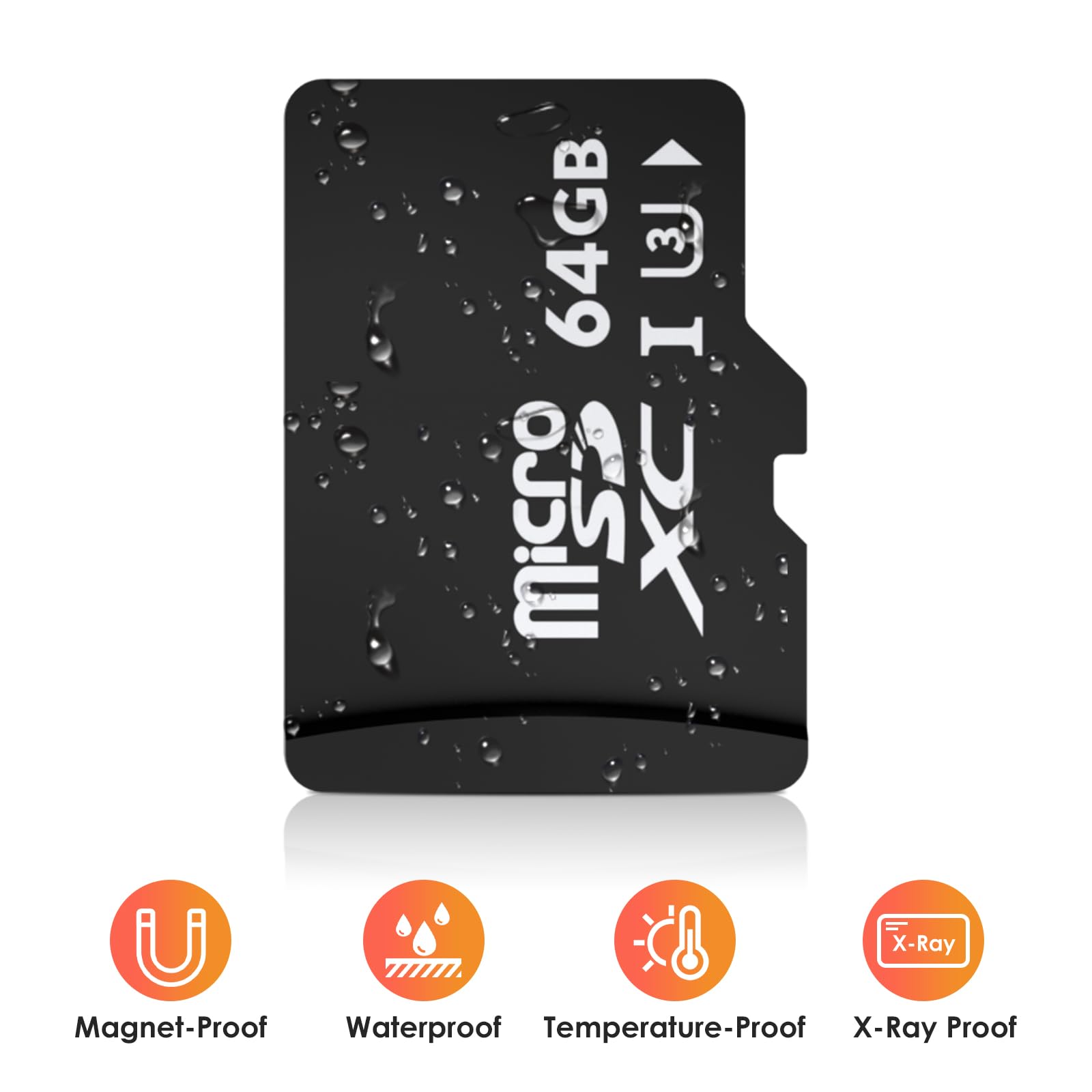 Foto 5 pulgar | Tarjeta Micro SD Ombar 64 GB Class 10 U3 para Dash Cam - Venta Internacional