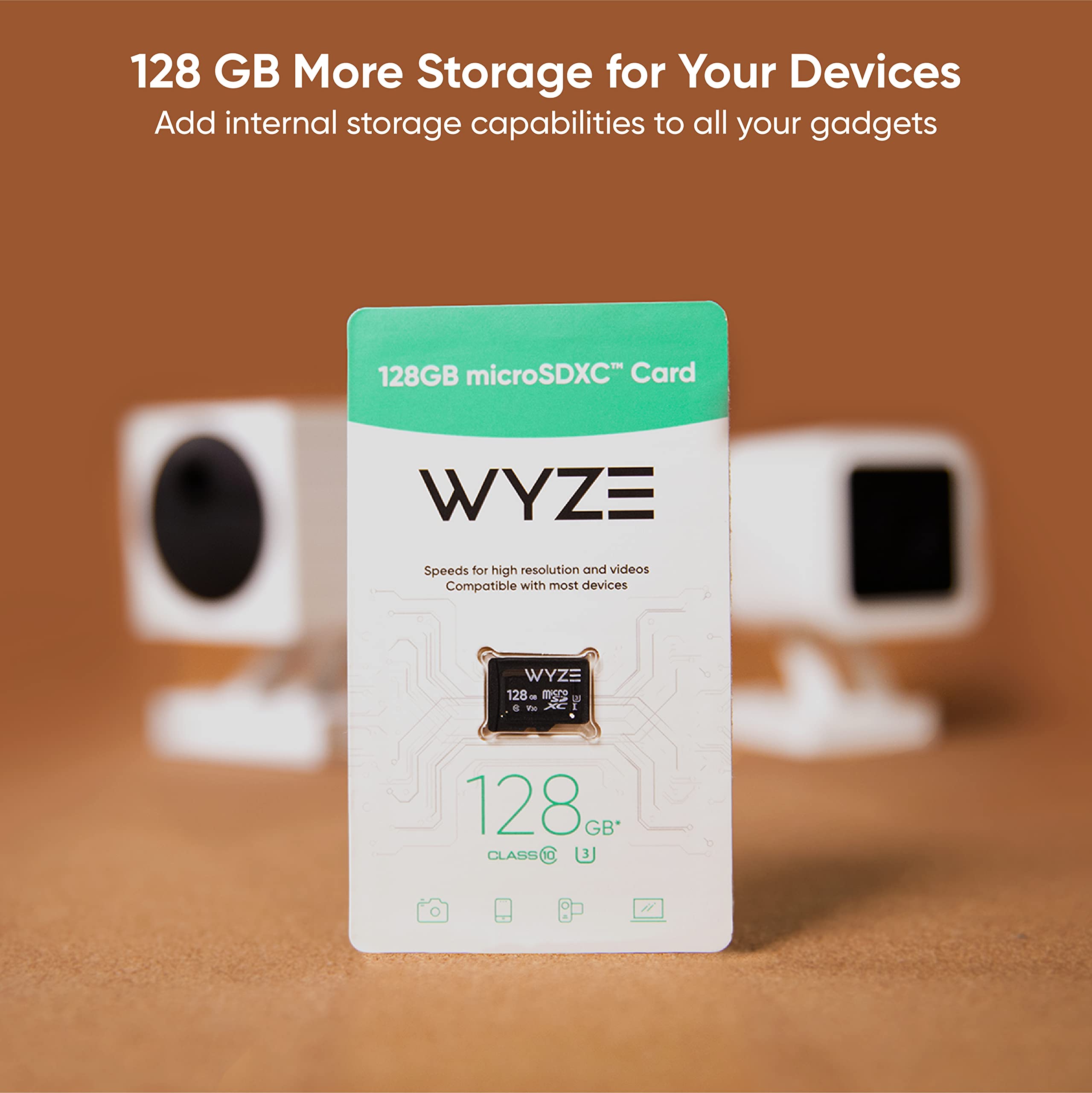 Foto 3 pulgar | Tarjeta MicroSDXC Wyze Expandable Storage de 128 GB Clase 10 UHS-3 - Venta Internacional