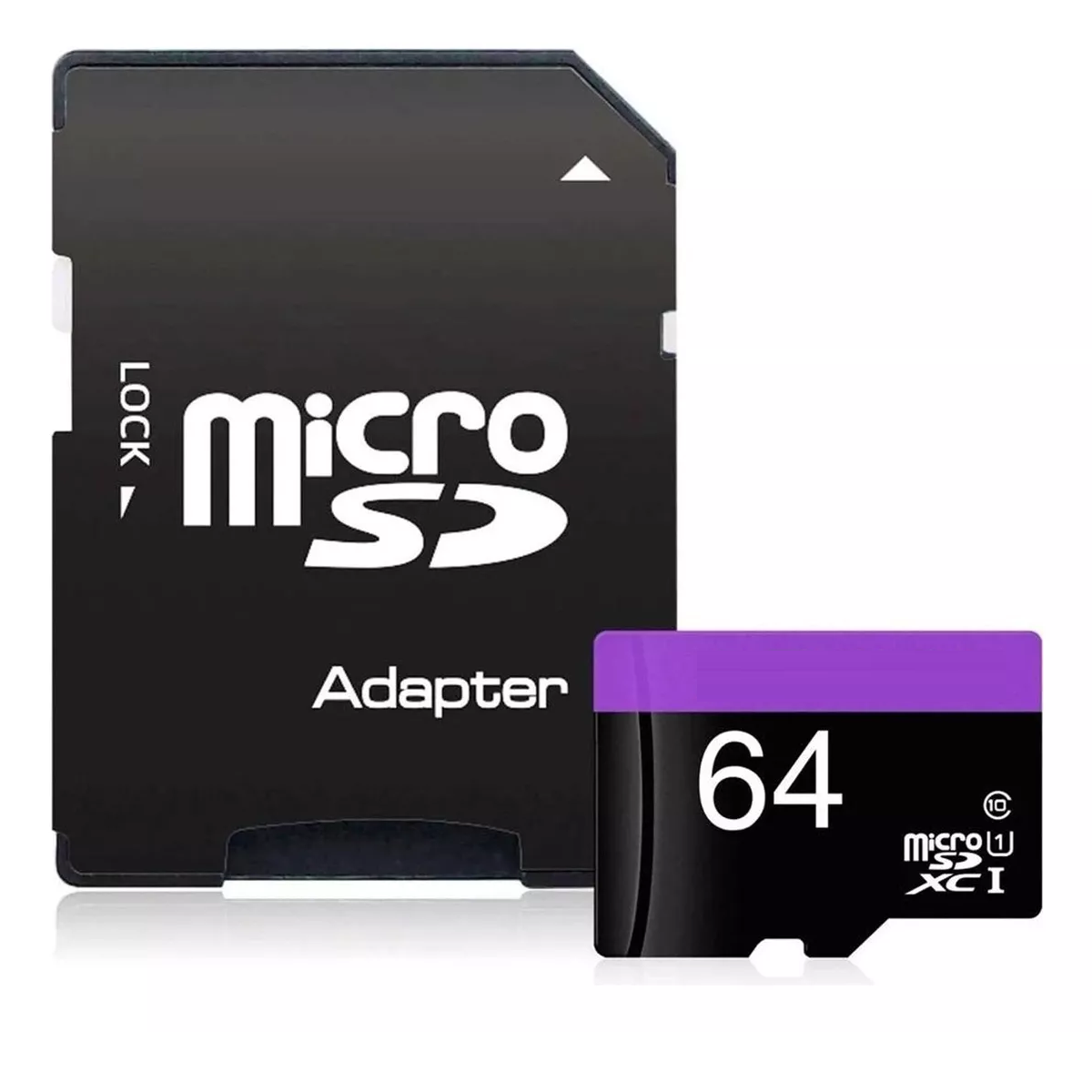 Foto 2 | Tarjeta de Memoria Premier con Adaptador Sd 64gb Eo Safe Imports