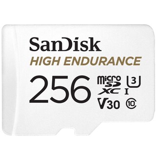 Foto 1 | Tarjeta Microsdxc Sandisk High Endurance Video De 256 Gb Con Adaptador - Venta Internacional.