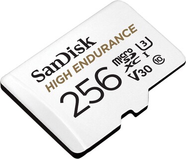 Foto 2 | Tarjeta Microsdxc Sandisk High Endurance Video De 256 Gb Con Adaptador - Venta Internacional.