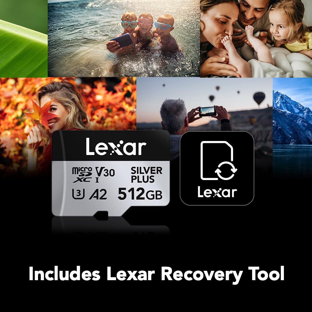 Foto 8 pulgar | Tarjeta De Memoria Lexar 512gb Professional Silver Plus Microsdxc - Venta Internacional.