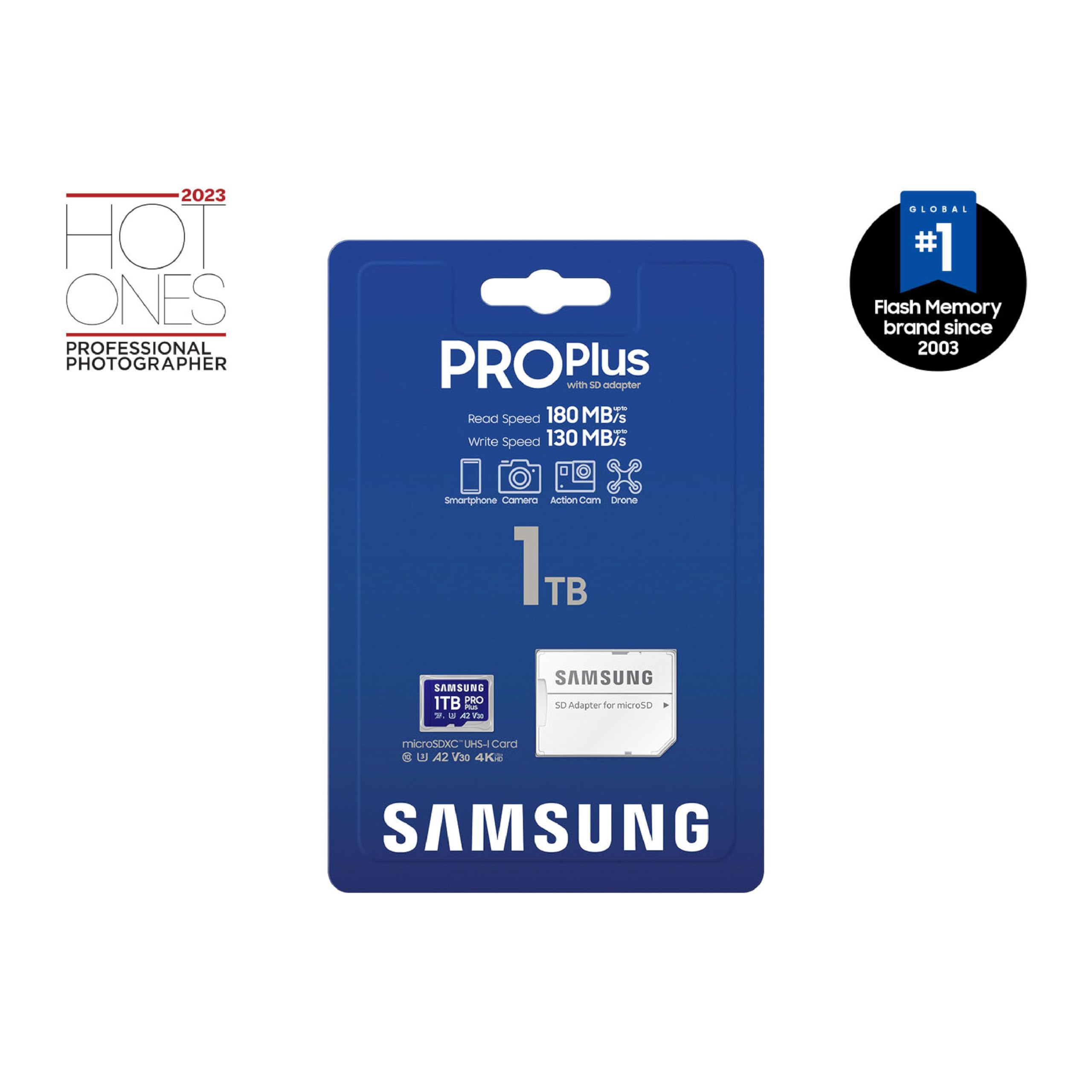 Foto 8 pulgar | Tarjeta De Memoria Samsung Pro Plus Microsd 1tb Uhs-i V30 A2 - 2024 - Venta Internacional.