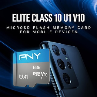 Foto 4 | Tarjeta De Memoria Pny Elite De 64 Gb, Clase 10 U1, V10 A1, Microsdxc, Paquete De 3 - Venta Internacional.