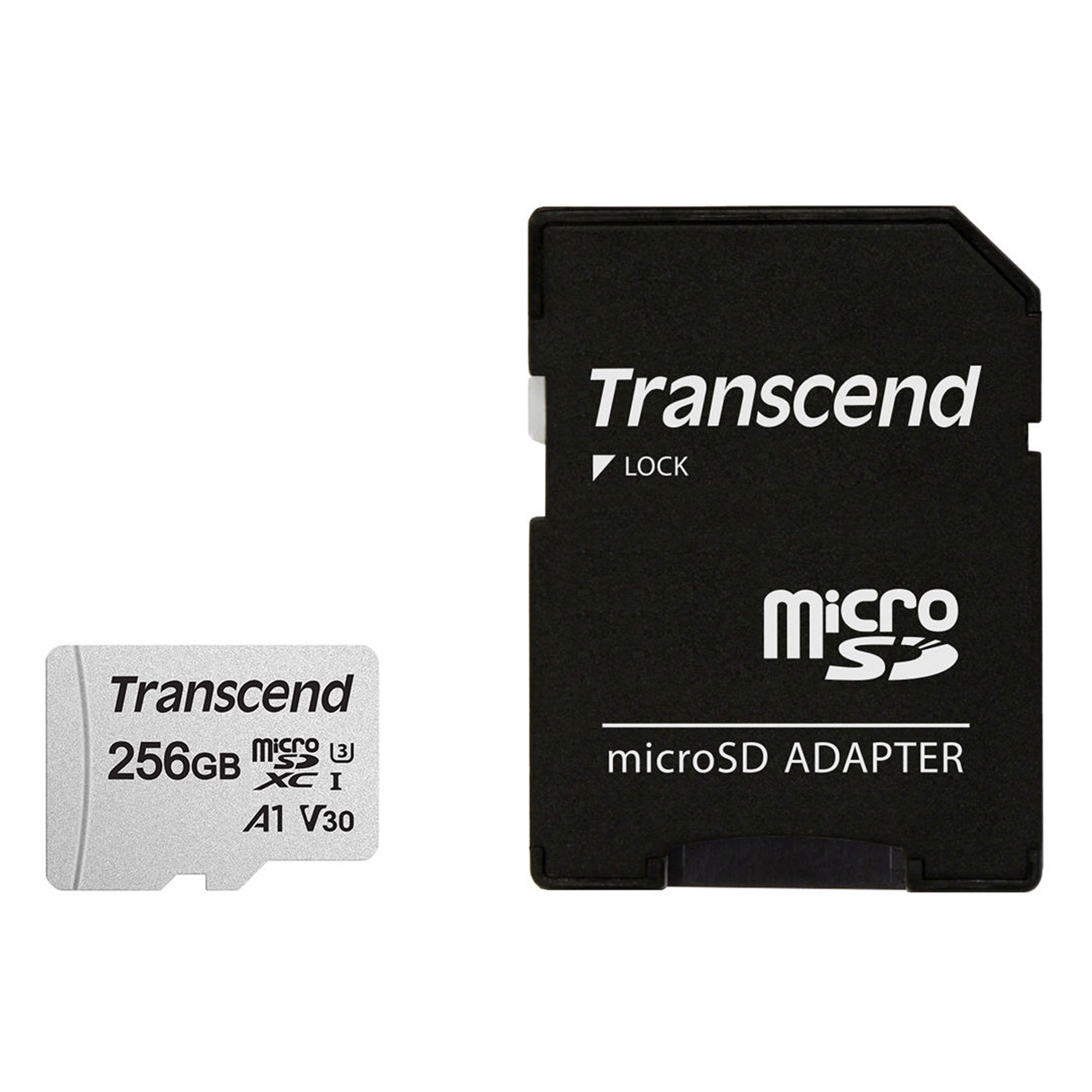 Foto 2 | Tarjeta De Memoria Transcend 256gb 300s Uhs-i Microsdxc Con Sd Adapt - Venta Internacional.