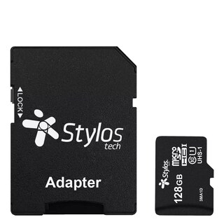 Foto 3 | Tarjeta De Memoria Microsd Para Celular O Computadora 128gb Stylos Incluye Adaptador
