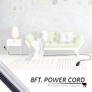 Foto 3 | Cable De Extensión Power Strip Ge De 3 Salidas, 2,4 M, Blanco 41282 - Venta Internacional.