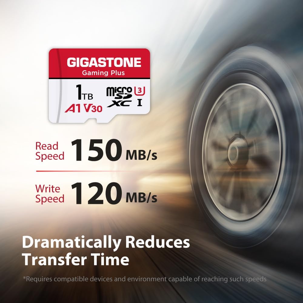 Foto 4 pulgar | Tarjeta Micro Sd Gigastone Gaming Plus De 1 Tb Para Nintendo Switch - Venta Internacional.