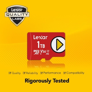 Foto 7 | Tarjeta Microsdxc Lexar Play De 1 Tb (paquete De 2) Con Adaptador Sd Uhs-i U3 V30 - Venta Internacional.