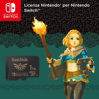Foto 3 | Tarjeta De Memoria Sandisk Microsdxc De 1 Tb Con Licencia Para Nintendo Switch - Venta Internacional.