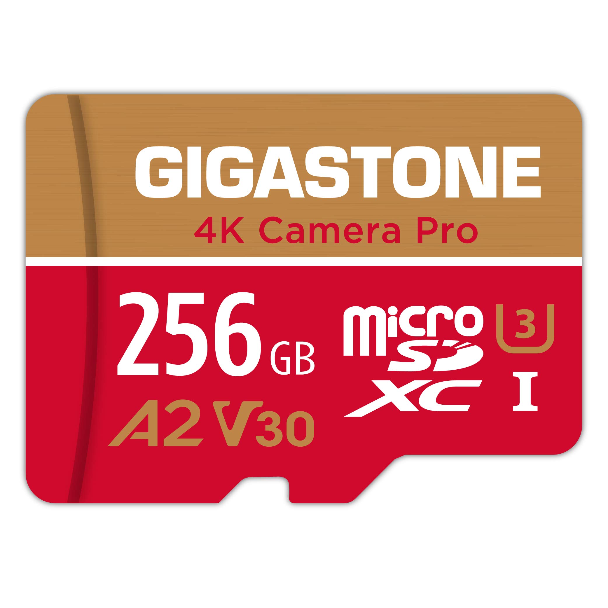 Foto 2 pulgar | Tarjeta Micro Sd Gigastone 256gb 4k Camera Pro A2 V30 Uhs-i U3 C10 - Venta Internacional.