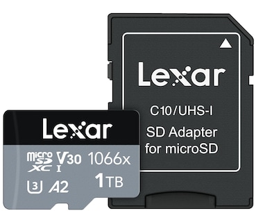 Foto 1 | Tarjeta Micro Sd Lexar Professional 1tb 1066x Uhs-i U3 V30 A2 - Venta Internacional.