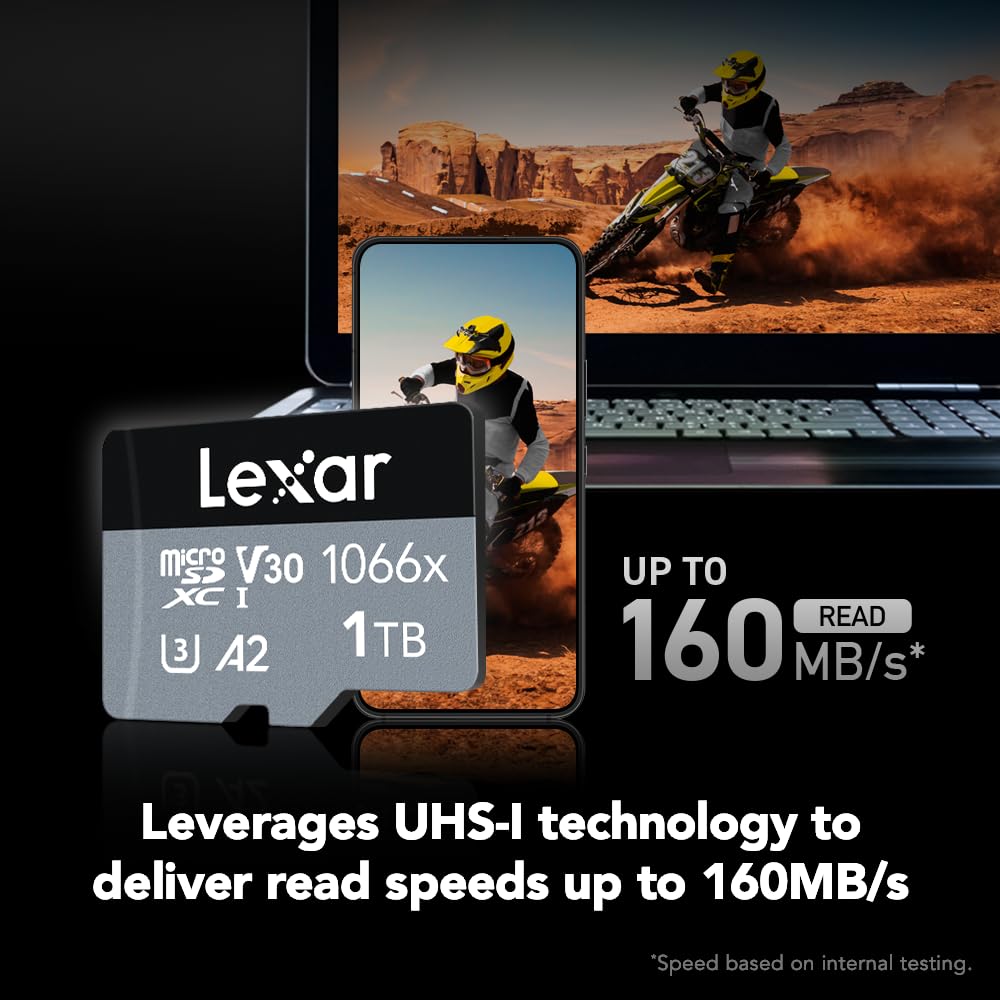 Foto 3 | Tarjeta Micro Sd Lexar Professional 1tb 1066x Uhs-i U3 V30 A2 - Venta Internacional.