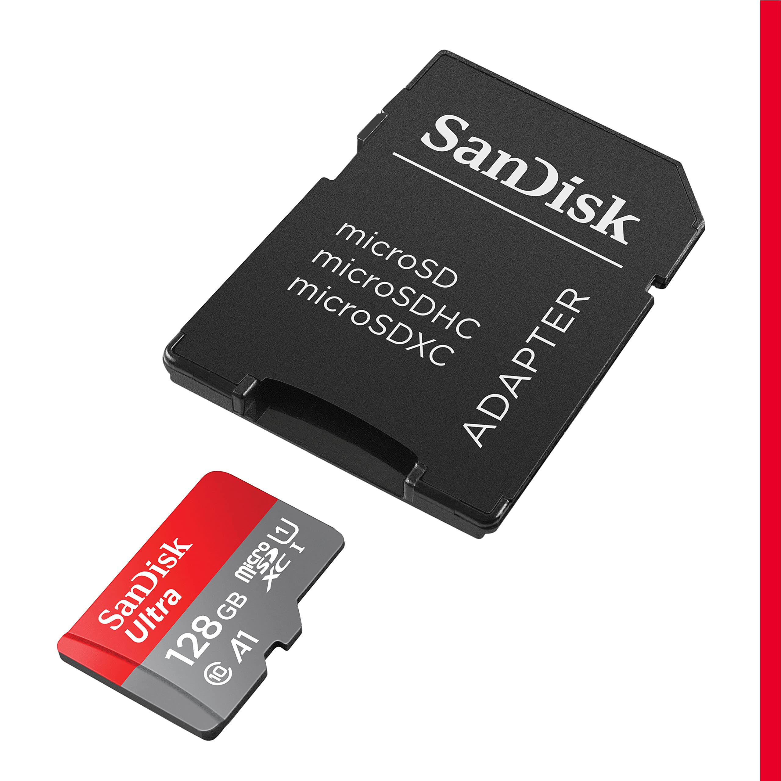 Foto 2 | Tarjeta de Memoria Sandisk Ultra Microsdxc de 128 Gb Paquete de 2 con Adaptador - Venta Internacional