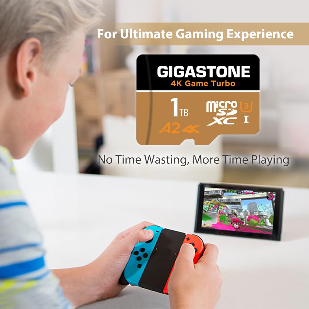 Foto 5 pulgar | [tarjeta De Memoria] Tarjeta Micro Sd Gigastone De 1 Tb Para Nintendo-switch - Venta Internacional.