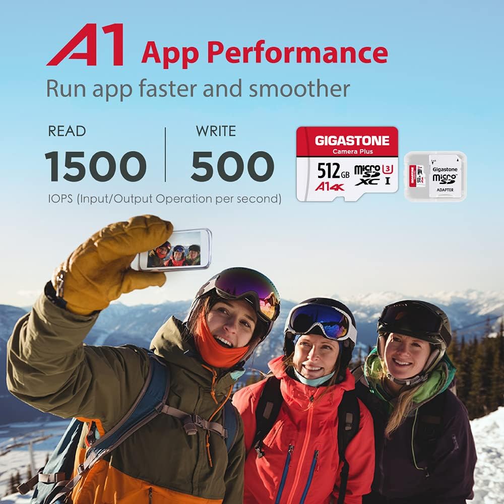 Foto 6 pulgar | Tarjeta Micro Sd Gigastone De 512 Gb, Paquete De 4 Con Adaptador De 100 Mb/s 4k - Venta Internacional.