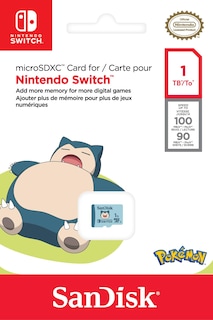 Foto 4 | Tarjeta Microsdxc Sandisk De 1 Tb Con Licencia Para Nintendo Switch - Venta Internacional.