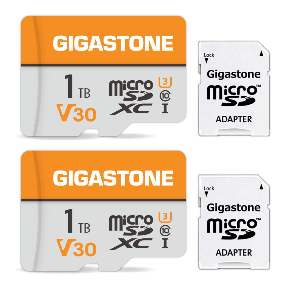 Foto 2 pulgar | Tarjeta Micro Sd Gigastone De 1 Tb, Paquete De 2, 4k Video Pro, 140 Mb/s - Venta Internacional.