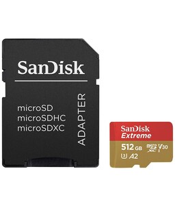 Foto 4 | Tarjeta de Memoria Sandisk Extreme Microsdxc 512gb Uhs-i V30 A2 - Venta Internacional